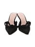 Loeffler Randall 100% Leather Black Heels Size 9 - photo 2