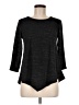 Jon & Anna Black 3/4 Sleeve Top Size M - photo 1