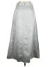 Jessica McClintock Solid Silver Formal Skirt Size 14 - photo 2