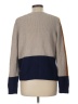 Pinque Color Block Tan Pullover Sweater Size L - photo 2