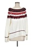 CeCe Print White Pullover Sweater Size M - photo 1