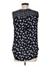 Talbots 100% Polyester Black Sleeveless Blouse Size M - photo 2