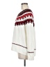 CeCe Print White Pullover Sweater Size M - photo 5