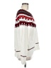 CeCe Print White Pullover Sweater Size M - photo 4