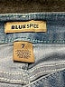 BLUE SPICE Stars Blue Denim Shorts Size 7 - photo 3