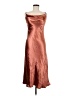 RESA 100% Polyester Metallic Metallic Brown Cocktail Dress Size M - photo 1