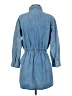 Zara Blue 3/4 Sleeve Button-Down Shirt Size S - photo 2