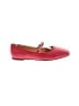 Assorted Brands 100% Leather Red Flats Size 8 1/2 (estimated) - photo 1