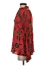 Bella Tu 100% Viscose Red Long Sleeve Blouse Size S - photo 5
