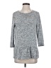 St. John's Bay Gray 3/4 Sleeve Top Size S - photo 1