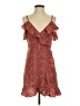 Shein 100% Polyester Red Casual Dress Size 4 - photo 1