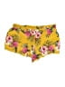 P.J. Salvage 100% Rayon Tropical Yellow Shorts Size M - photo 2