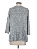 St. John's Bay Gray 3/4 Sleeve Top Size S - photo 2