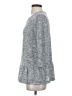 St. John's Bay Gray 3/4 Sleeve Top Size S - photo 5