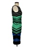 Bailey 44 Stripes Green Cocktail Dress Size S - photo 4