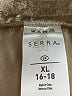 Serra Metallic Gold Casual Pants Size XL - photo 4