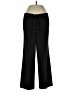 St. John Solid Black Casual Pants Size L - photo 1