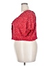 PrettyLittleThing Red Short Sleeve Blouse Size 22 - photo 5