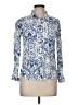 Big Dart Paisley Blue Long Sleeve Blouse Size EU 38 / US 8 - photo 1