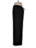 St. John Solid Black Casual Pants Size L - photo 4