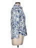 Big Dart Paisley Blue Long Sleeve Blouse Size EU 38 / US 8 - photo 4