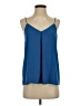 1.State 100% Polyester Blue Sleeveless Blouse Size S - photo 1