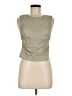 Assorted Brands 100% Cotton Tan Sleeveless Top Size 6 - photo 1