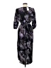 Connected Apparel 100% Polyester Purple Cocktail Dress Size 6 - photo 2