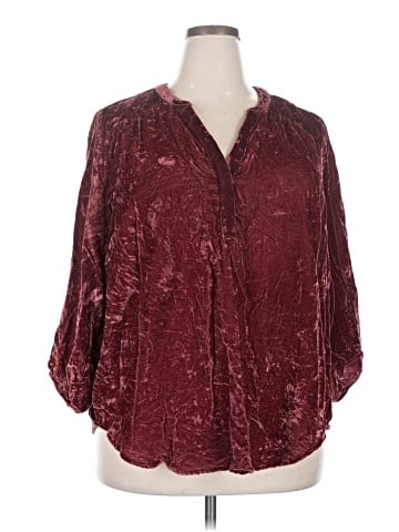 Torrid 3/4 Sleeve Blouse (view 1)