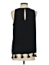 Ann Taylor 100% Polyester Black Sleeveless Blouse Size S - photo 2