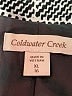 Coldwater Creek Houndstooth Gray Coat Size 16 - photo 6
