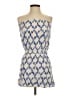 Forever 21 100% Rayon Chevron-herringbone Blue Cocktail Dress Size S - photo 1