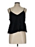 ABound 100% Cotton Black Sleeveless Blouse Size L - photo 1