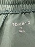Torrid Solid Green Athletic Shorts Size 2X Plus (2) - photo 3