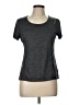 Reebok 100% Polyester Gray Active T-Shirt Size L - photo 1