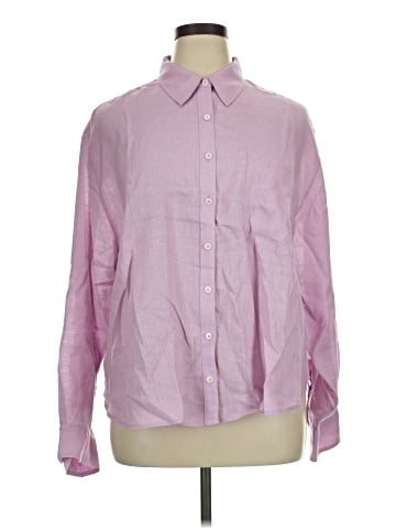 Maeve Long Sleeve Button-Down Shirt (view 1)