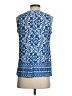 Chaus Blue Sleeveless Blouse Size S - photo 2