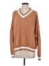 Shein 100% Polyester Solid Tan Pullover Sweater Size 4 - photo 1