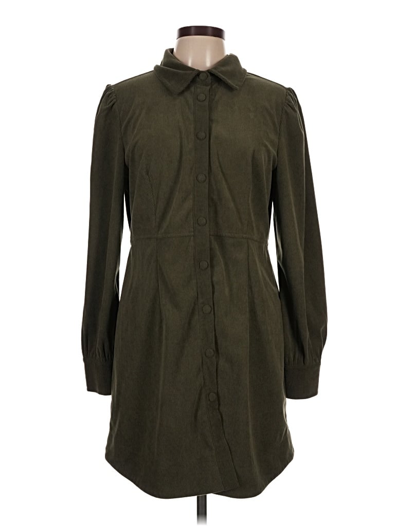 Pre-owned Avec Les Filles Trenchcoat In Green
