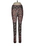 SAVVI Paisley Purple Active Pants Size L - photo 1