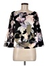 Bar III Black 3/4 Sleeve Blouse Size M - photo 1