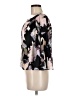 Bar III Black 3/4 Sleeve Blouse Size M - photo 5