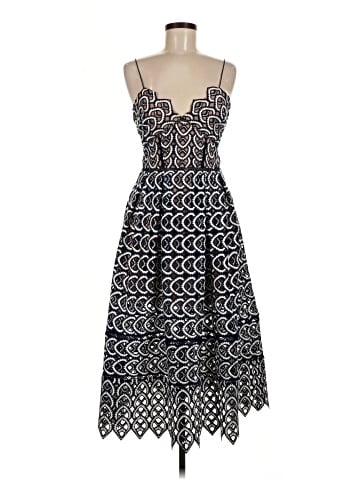 Self-Portrait Lace Azaelea Midi Dress (view 1)