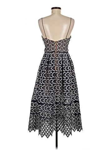 Self-Portrait Lace Azaelea Midi Dress (view 2)
