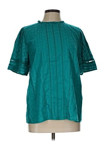 Ann Taylor LOFT Short Sleeve Blouse (view 1)