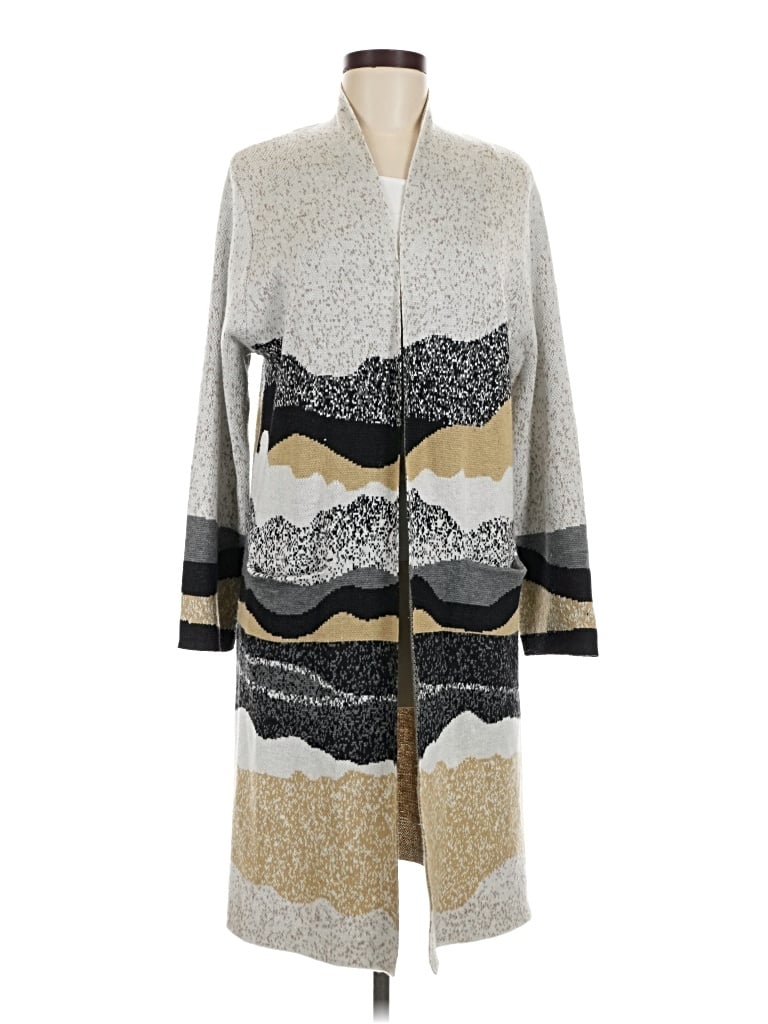 Pre-owned Vertigo Cardigan Sweater In Gray