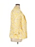 Skies Are Blue Print Yellow Blazer Size 1X - photo 4