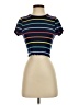 Forever 21 Blue Short Sleeve Top Size S - photo 1