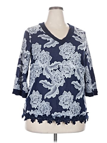 Chico's 3/4 Sleeve Blouse (view 1)
