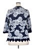 Chico's Blue 3/4 Sleeve Blouse Size 18 (estimated) - photo 2